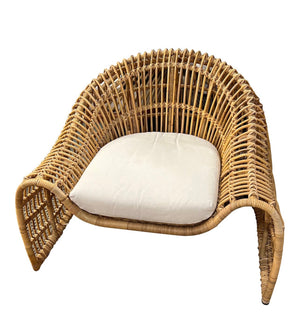 Rattan Spider Lounge Chair