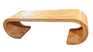 Pencil Reed Scroll Table