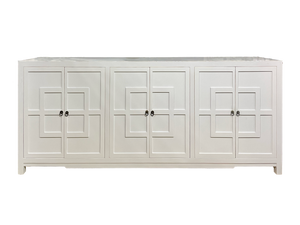 Key Cabinet 6 Door White