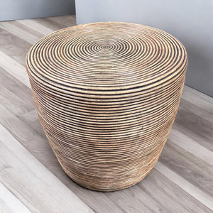 Pencil Reed Stool / Side Table