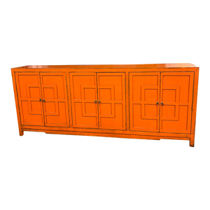 6 Door Key Cabinet Orange