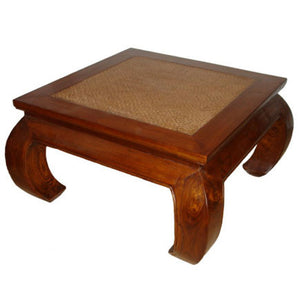 Cane Top Coffee Table