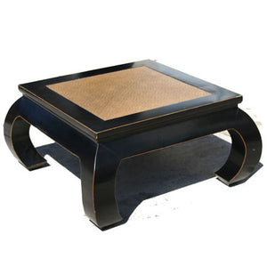 Cane Top Coffee Table