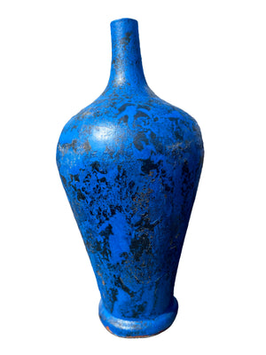 Terracota Blue Vase