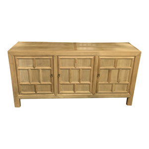Natural 3 Door Sideboard